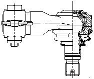LEMFORDER 1464501 -  Наконечник поперечной рулевой тяги