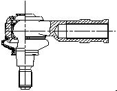 LEMFORDER 1663101 -  Наконечник поперечной рулевой тяги