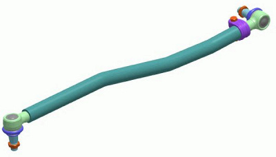 LEMFORDER 2424401 -  Продольная рулевая тяга