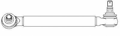LEMFORDER 2432501 -  Продольная рулевая тяга