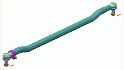LEMFORDER 3733101 -  Поперечная рулевая тяга