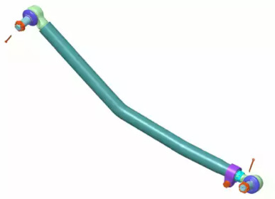 LEMFORDER 3799801 -  Продольная рулевая тяга