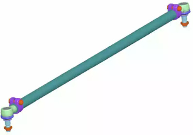 LEMFORDER 3867001 -  Поперечная рулевая тяга