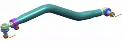 LEMFORDER 3878101 -  Продольная рулевая тяга