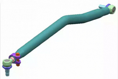 LEMFORDER 3880401 -  Продольная рулевая тяга