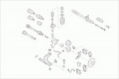 LEMFORDER vwgolffl044 -