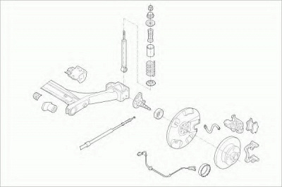 LEMFORDER vwgolfrl011 -