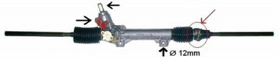 LIZARTE 01162593 -  Рулевой механизм