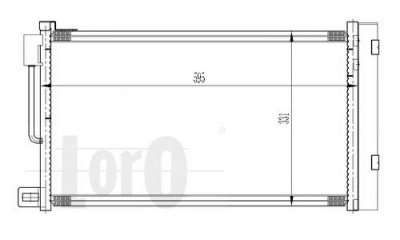 LORO 0160160014 -  Конденсатор, кондиционер