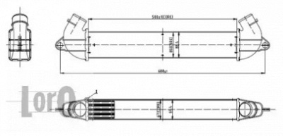 LORO 0160180001 -  Интеркулер