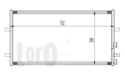 LORO 0170160029 -  Конденсатор, кондиционер