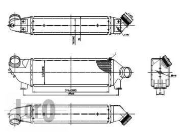 LORO 0170180005 -  Интеркулер