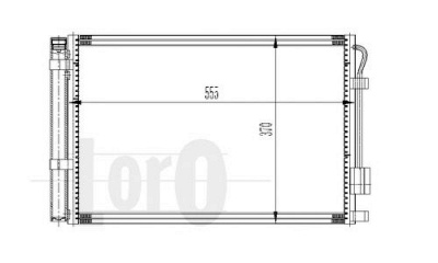 LORO 0190160020 -  Конденсатор, кондиционер