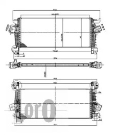 LORO 0370180013 -  Интеркулер