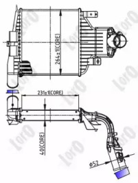 LORO 0370180018 -  Интеркулер