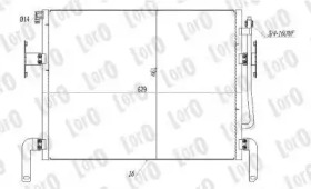 LORO t1604002 -  Конденсатор, кондиционер