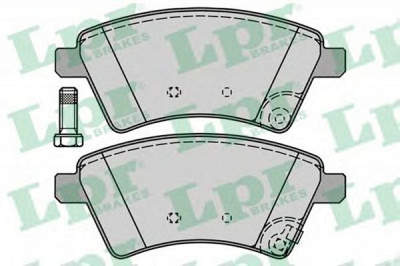 LPR 05p1245 -  Комплект тормозных колодок, дисковый тормоз