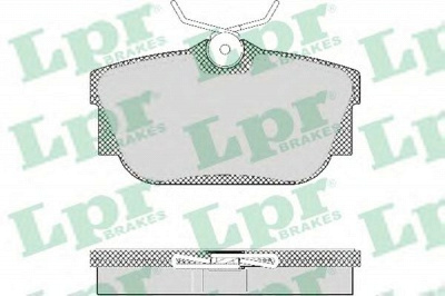 LPR 05p1303 -  Комплект тормозных колодок, дисковый тормоз