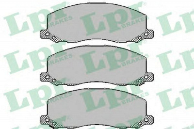 LPR 05p1468 -  Комплект тормозных колодок, дисковый тормоз