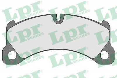 LPR 05p1731 -  Комплект тормозных колодок, дисковый тормоз