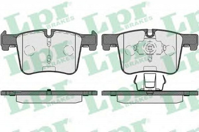 LPR 05p1732 -  Комплект тормозных колодок, дисковый тормоз
