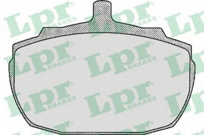 LPR 05p321 -  Комплект тормозных колодок, дисковый тормоз