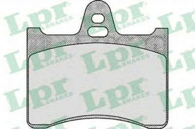 LPR 05p391 -  Комплект тормозных колодок, дисковый тормоз