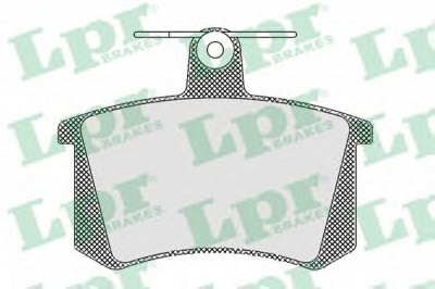 LPR 05p440 -  Комплект тормозных колодок, дисковый тормоз