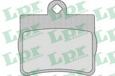 LPR 05p725 -  Комплект тормозных колодок, дисковый тормоз