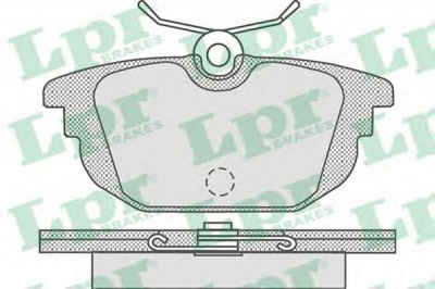 LPR 05p736 -  Комплект тормозных колодок, дисковый тормоз