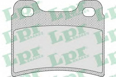 LPR 05p747 -  Комплект тормозных колодок, дисковый тормоз