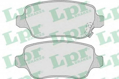LPR 05p811 -  Комплект тормозных колодок, дисковый тормоз