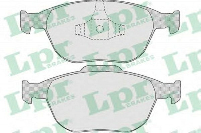LPR 05p906 -  Комплект тормозных колодок, дисковый тормоз