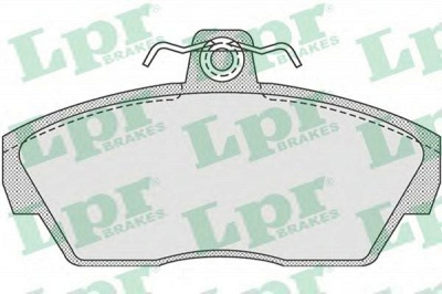LPR 05p922 -  Комплект тормозных колодок, дисковый тормоз