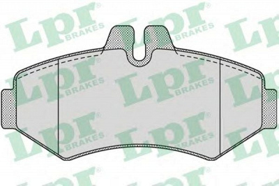LPR 05p956 -  Комплект тормозных колодок, дисковый тормоз