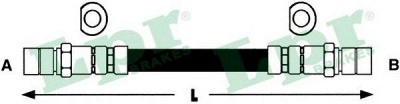 LPR 6t46118 -  Тормозной шланг