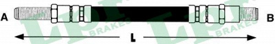 LPR 6t46715 -  Тормозной шланг