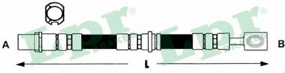 LPR 6t46793 -  Тормозной шланг
