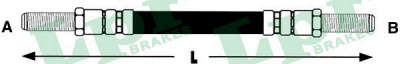 LPR 6t46988 -  Тормозной шланг