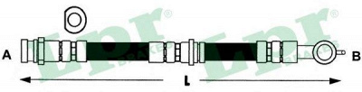 LPR 6t47329 -  Тормозной шланг