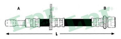 LPR 6t48083 -  Тормозной шланг