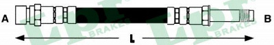 LPR 6t48085 -  Тормозной шланг