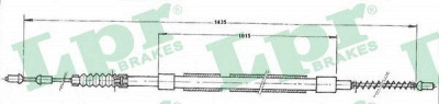 LPR c0438b -  Трос, стояночная тормозная система