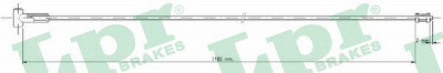 LPR c0755b -  Трос, стояночная тормозная система