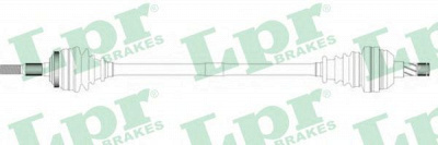 LPR ds37017 -  Приводной вал