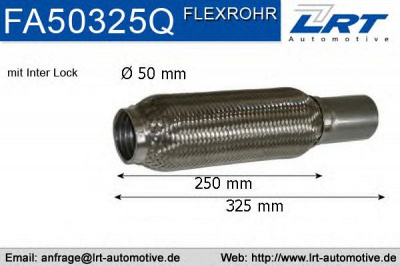LRT fa50325q -  Гофрированная труба, выхлопная система