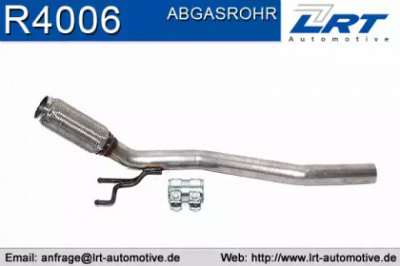 LRT r4006 -  Ремонтная трубка, катализатор