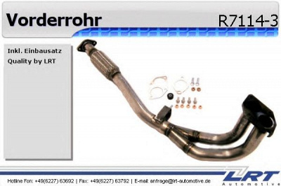 LRT r71143 -  Труба выхлопного газа