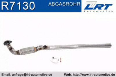 LRT r7130 - Труба выхлопного газа