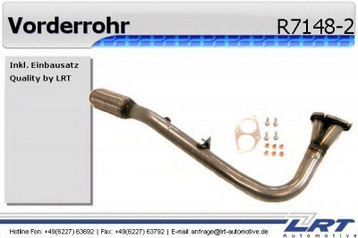 LRT r71482 -  Труба выхлопного газа